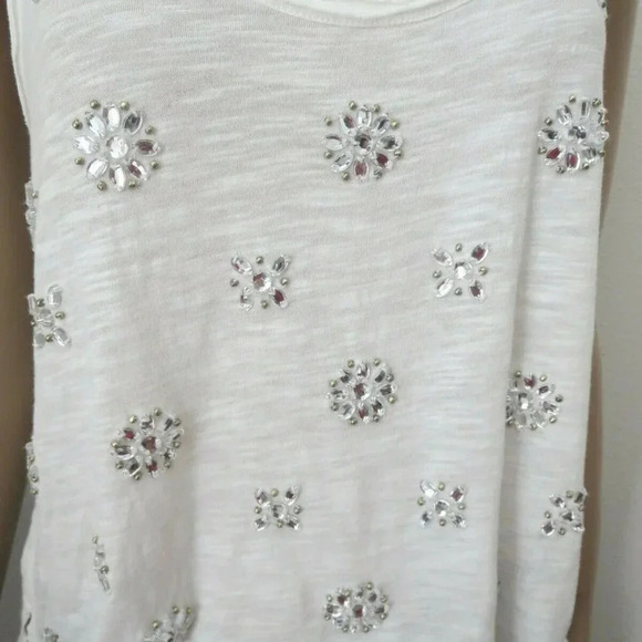 Abercrombie Jewel Embellished Racerback Tank XS - Picture 4 of 7